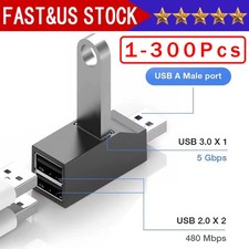 USB 3.0 Hub Splitter For PC Mac MacBook Notebook Laptop Desktop Portable Lot picture