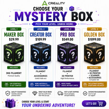 【MYSTERY BOX】Creality 3D Filament/Part/Printer/Scanner LOT picture