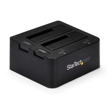StarTech.com Dual-Bay USB 3.0 to SATA and IDE Hard Drive Docking Station, USB... picture