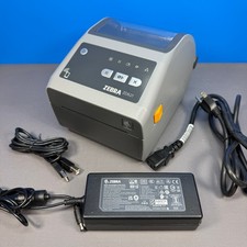 ZEBRA ZD621 DIRECT THERMAL PRINTER BARCODE LABEL ZD6A043-D01F00EZ 300 DPI picture