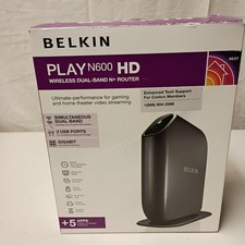 Belkin Play N600 300 Mbps Gigabit Wireless N Router (F7D8301) - Used picture
