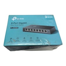New Tp-Link TL-SG608E, 8-Port Gigabit Easy Smart Switch 🔥Fast Shipping🔥 picture