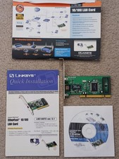 LINKSYS LNE100TX 10/100 Mbps PCI 2.1 Ethernet LAN Adapter Card picture