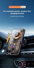 66W Wireless Magnetic Car Phone Holder Fast Charger Auto Sensor Mount USA picture