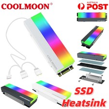 COOLMOON M.2 SSD Heatsink ARGB Sync M2 2280 NVMe Hard Disk SSD Cooler Radiator picture