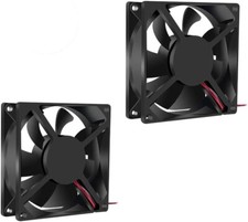 2Pcs 24V 3.14in 0.98in Fan 80mm x 80mm x 25mm Fan DC 24V 8025 Brushless Cooling picture
