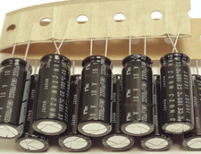 10x 2200uF 10V Japan NIC NRZJ Low-ESR 105C radial capacitors caps -can rplc 6.3V picture