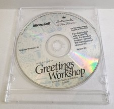 Microsoft Greetings Workshop Hallmark Connections Version 2.0 PC 1997 picture