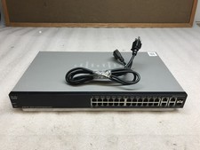 CISC0 SF300-24P 24-PORT 10/100 POE MANAGED SWITCH NO RACK EARS picture