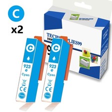 2PK Cyan Compatible HP 923e Ink Cartridge 923 XL for Office Jet Pro 8120 8120e picture