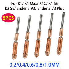 5PCS K1/K2 SE/Ender 3 V3 Plus Unicorn Nozzle Quick-Swap Hotend Nozzle 3D Printer picture