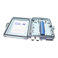 12-Core FTTH Fiber Distribution , IP65, 12-Port, Indoor/Outdoor Optical Fiber... picture