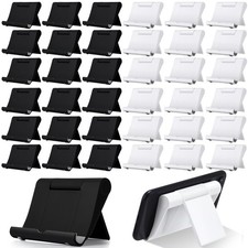 Wenqik 36 Pcs Cell Phone Stands Foldable Tablet, Black and White picture