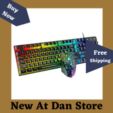 Enhance Your Gaming Experience with Kuiying T6RGB Luminous Keyboard and Mouse picture