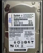 NEW IBM 00W1160 00W1162 00W1163 600GB 10K 6G SAS 2.5in DS3524 HARD DRIVE HDD picture