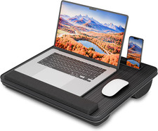 HETTHI Laptop Lap Desk with Cushion, Fit up to 15.6