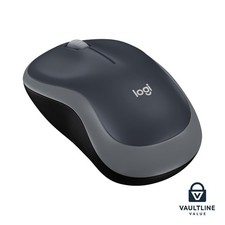 Wireless Mouse Logitech M185 Compact Ambidextrous 2.4 GHz Grey picture