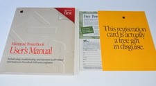 vintage 1996 Apple Macintosh PowerBook 1400 series User's Manual 030-9034-A book picture