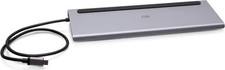 C2G USB-C 10-n-1 Triple Display Docking Station w/HDMI DisplayPort, C2G54542 picture