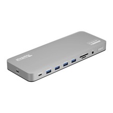 Plugable USB-C Dual 4K Monitor Docking Station 100W UD-6950PDH OPEN BOX TESTED picture