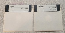 Vintage Soft Key Key Chart V 4.1 1989 2 5.25
