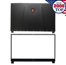 New MSI GP75 GE75 GL75 Raider 8RE 8RF 10SF MS-17E1 LCD Back Cover+Bezel+Hinges picture