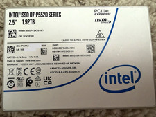 Intel D7-P5520 1.92TB 2.5in NVMe PCIe Internal SSD TRIM S.M.A.R.T. P5520 picture