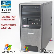 Exone Exacomputer PC Computer Fsc Fujitsu Siemens D2581 Rs-232 Parallel Lpt Port picture