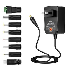 Belker 36W Universal 3V 4.5V 5V 6V 7.5V 9V 12V AC DC Adapter with 8 Tips 30W picture