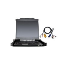Aten - CL5708MUKIT - Aten CL5708MUKIT 17 Rackmount LCD with KVM Switch-TAA picture