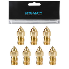 Creality 22PCS Ender 5 S1 Brass Nozzles Kit, 3D Printer 10PCS 0.4Mm and 2PCS 0.2 picture