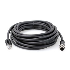 HangTon Sensor Ethernet Cable Keyence SR2000 M12 DCode 4 Pin To RJ45 Cat6 5M picture