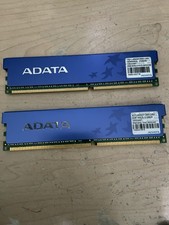 2GB 2x1GB PC-3200 ADATA DDR-400 AD1U400A512M3-DRH Blue DDR PC3200 RAM MEMORY KIT picture
