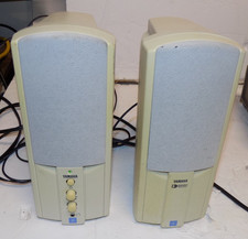 Vintage Yamaha YST-M8 Powered Multimedia Speakers w/ Power Supply Tested picture