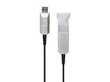 Monoprice SlimRun USB-A to Female 3.0 Extension Cable - Fiber Optic Black 32.8ft picture