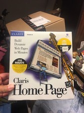 Claris Home Page For MAC OS Made In 1996 Or Best Offer picture