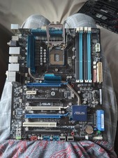ASUS P7P55 WS IO Shield and 16Gbs of Ddr3 ram picture
