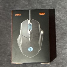inphic W1 Wireless Silent Optical Mouse 1600 DPI 6 Buttons Black picture