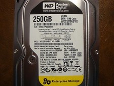 WD2503ABYX-01WERA1 DCM:HHRCHVJCH 250gb 3.5