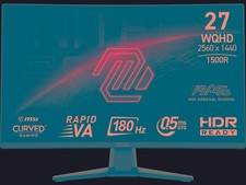 MSI MAG274CQF 27in Curved 2K Gaming Monitor 180Hz picture