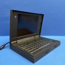 Vintage IBM ThinkPad 350 Type 2618 Laptop Computer – Powers On. Read picture