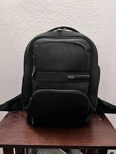 Tumi Black Alpha Backpack Model 22182D4 Ballistic Nylon Laptop Carryall bag picture