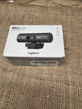 Logitech Brio 500 Full HD Webcam with HDR BLACK (960-001493)*Box damage picture