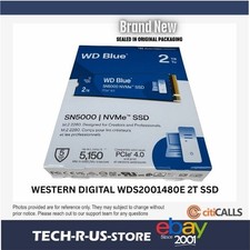 Western Digital WDS200T4B0E SSD - 2TB M.2 NVMe BLUE SN5000 PCIe Retail picture