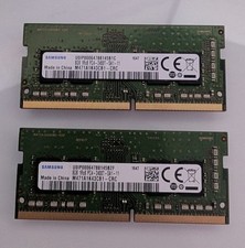 Samsung 16GB (2x8GB) DDR4-2400 PC4-19200 1Rx8 SODIMM Laptop RAM M471A1K43CB1-CRC picture