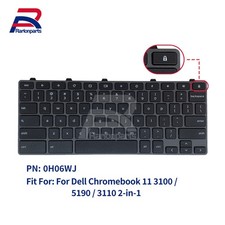For Dell Chromebook 11 3100 5190 3110 2-in-1 Laptop US Keyboard 0H06WJ 0RFXCF picture