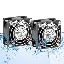 Small 60mm x 25mm DC 12V Brushless IP67 Waterproof High Speed Electric Cooling picture