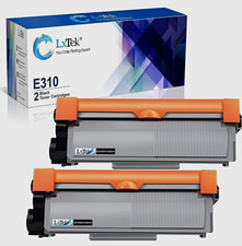 LxTek E310 Compatible Black Toner 2 Pack for Dell E310dw E514dw E515dw picture