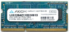 AXIOM 4GB 1Rx8 PC3L-12800S DDR3 1600MHz LV51264Z11D316813 SDRAM picture