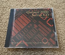 Gateway 2000 System CD Version 3.0 Windows 3.1 OEM Recovery Backup CD Software picture